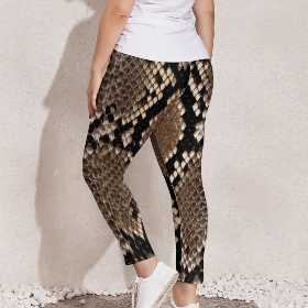 Women's Large Size Stretch Leggings UP