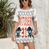 Doll Sleeve Loose T-Shirt NZ023