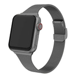 strap For Apple Watch band 44mm 40mm Stainless steel metal bracelet correa for Apple watch 6 5 4 3 SE for iWatch band 42mm 38mm - Jafsale.com
