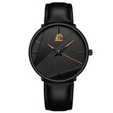 reloj hombre 2021 Fashion Watches Men Classic Black Ultra Thin Stainless Steel Mesh Belt Quartz Wrist Watch relogio masculino - Jafsale.com