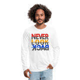 Men's Premium Long Sleeve T-Shirt - white