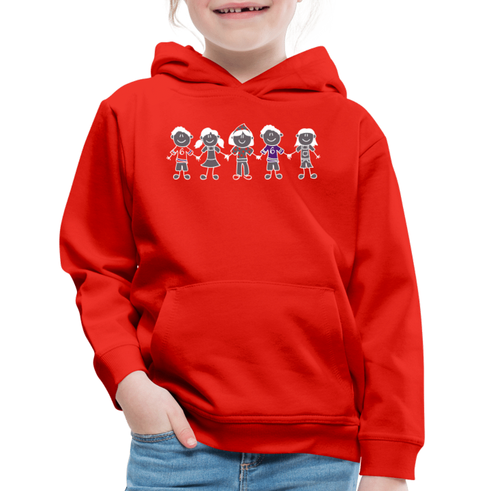 Kids‘ Premium Hoodie - red
