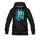 Women’s Premium Hoodie - charcoal gray