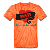 Dad Heart - spider orange