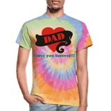 Dad Heart - rainbow