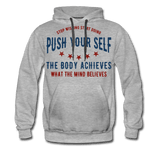 Push your self - heather gray