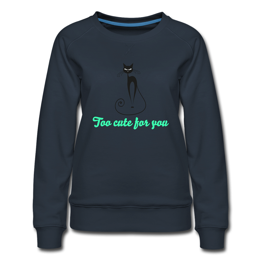 Too cute for you - navy
