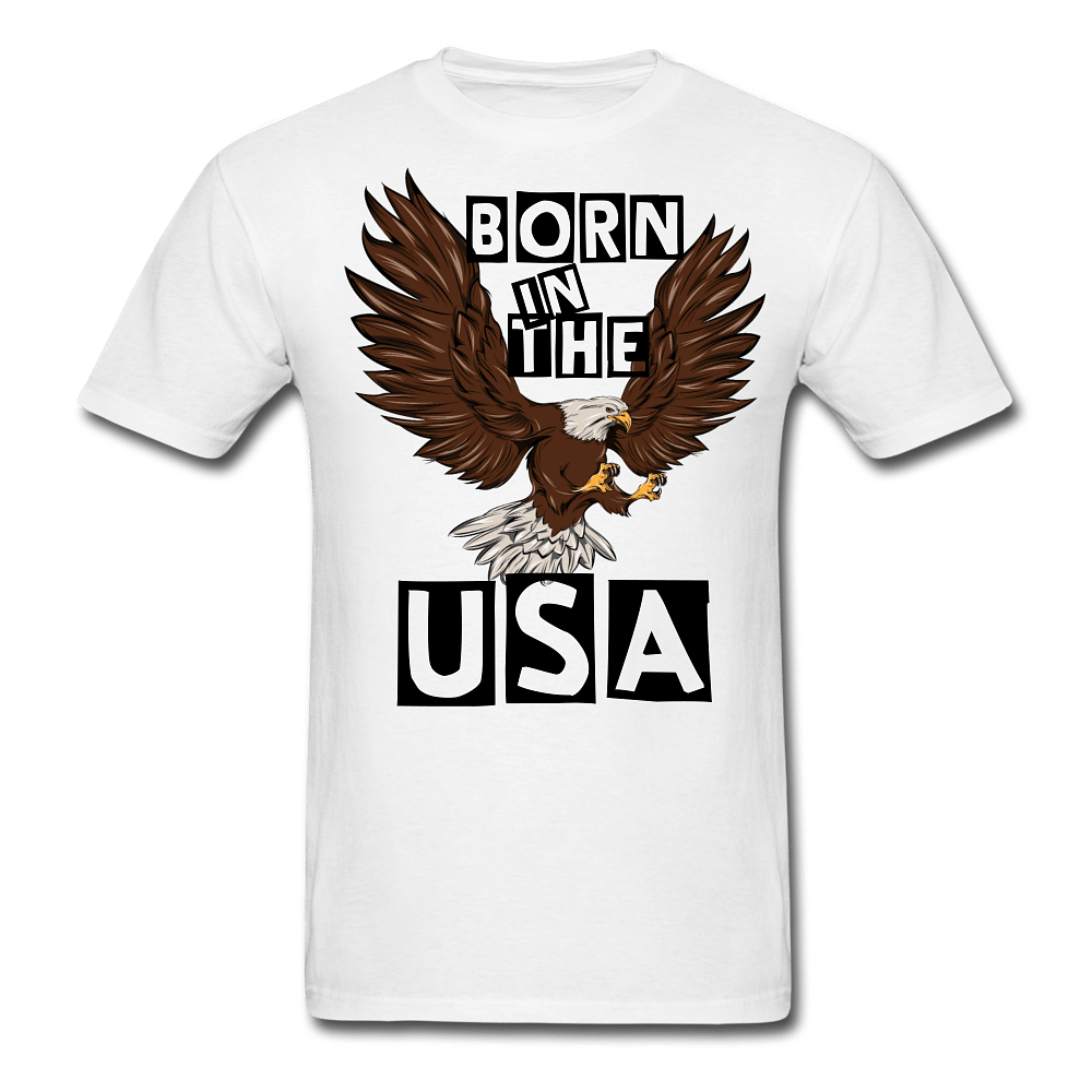 Born in the USA - white