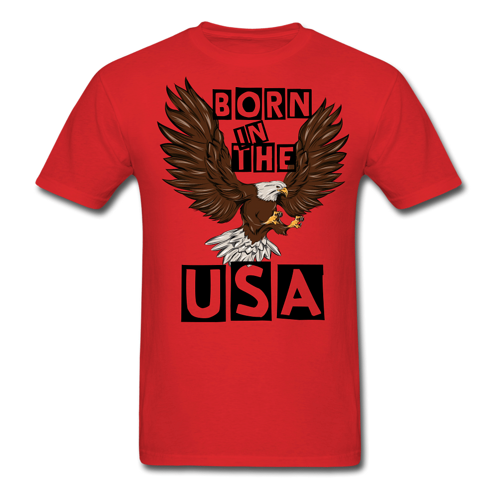 Born in the USA - red