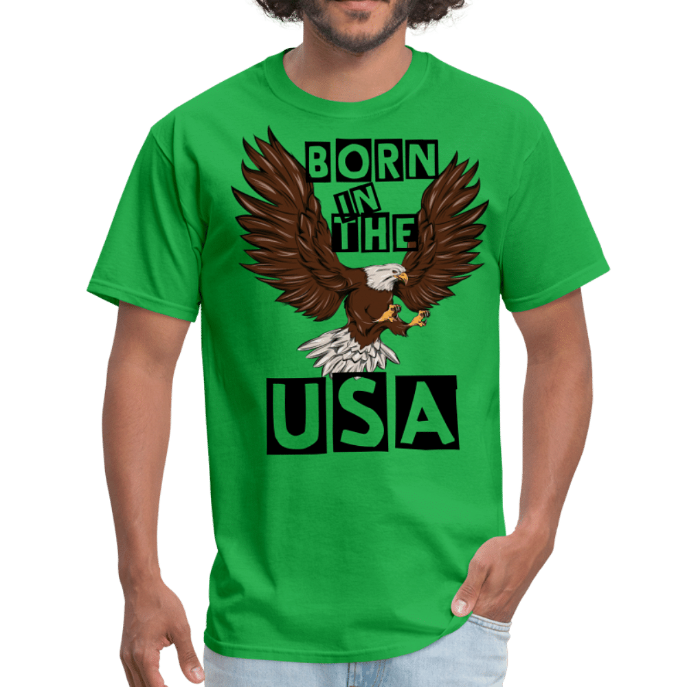 Born in the USA - bright green