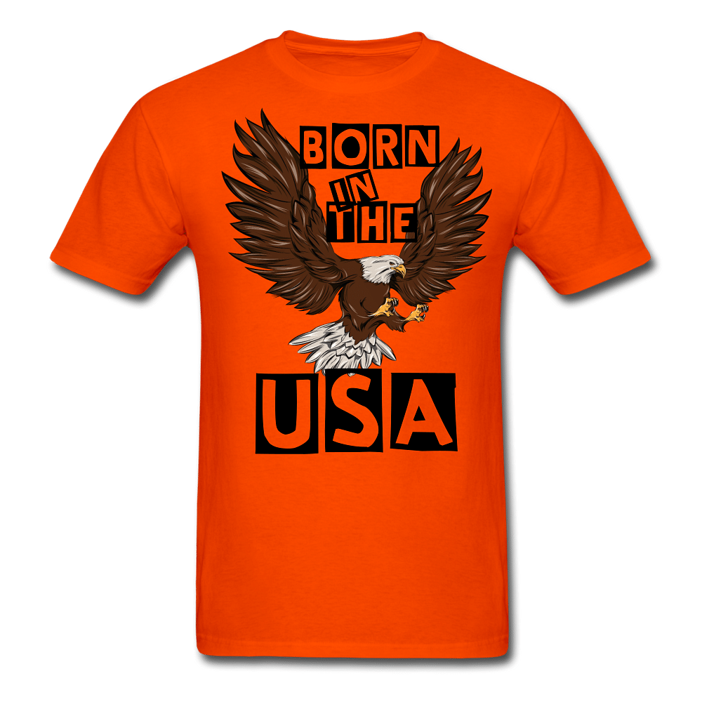 Born in the USA - orange