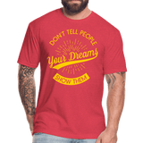 show your dreams - heather red
