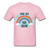 not alone - light pink