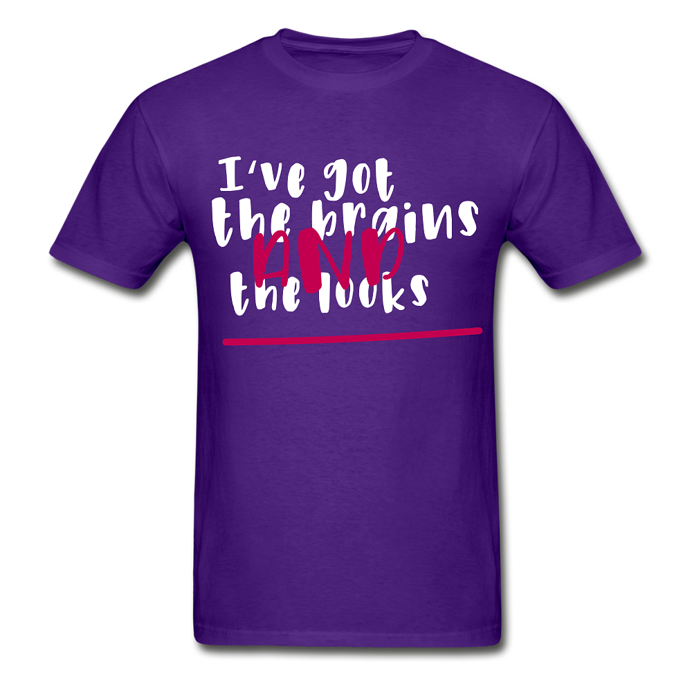 I've got the brains - purple