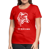 Just wear a mask - red