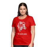 Just wear a mask - red