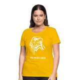 Just wear a mask - sun yellow