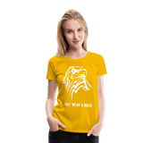 Just wear a mask - sun yellow