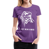 Just wear a mask - purple
