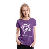 Just wear a mask - purple