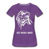 Just wear a mask - purple