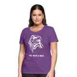 Just wear a mask - purple