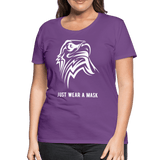 Just wear a mask - purple