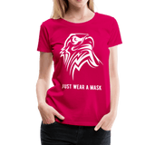 Just wear a mask - dark pink