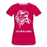 Just wear a mask - dark pink
