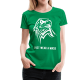 Just wear a mask - kelly green
