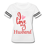 I love my Husband - white/black