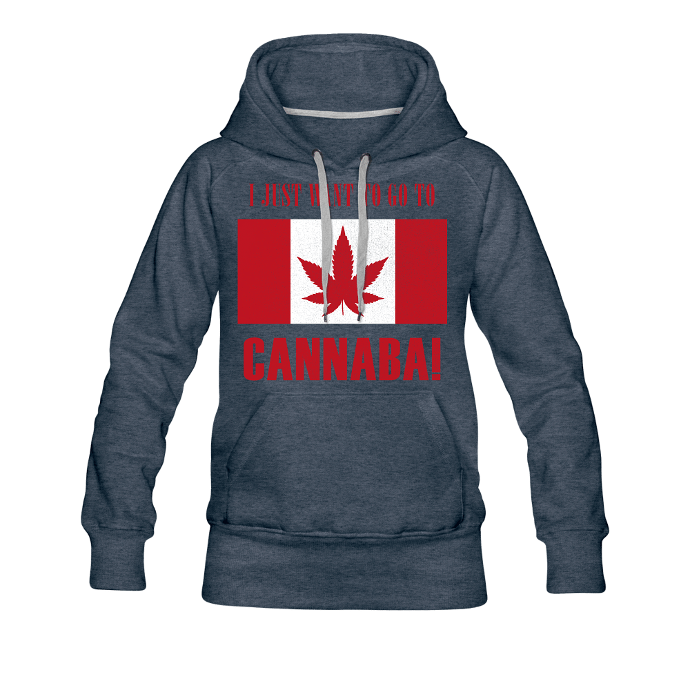 I just want to go to Cannaba - heather denim
