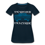 I'm not old I'm a classic - deep navy