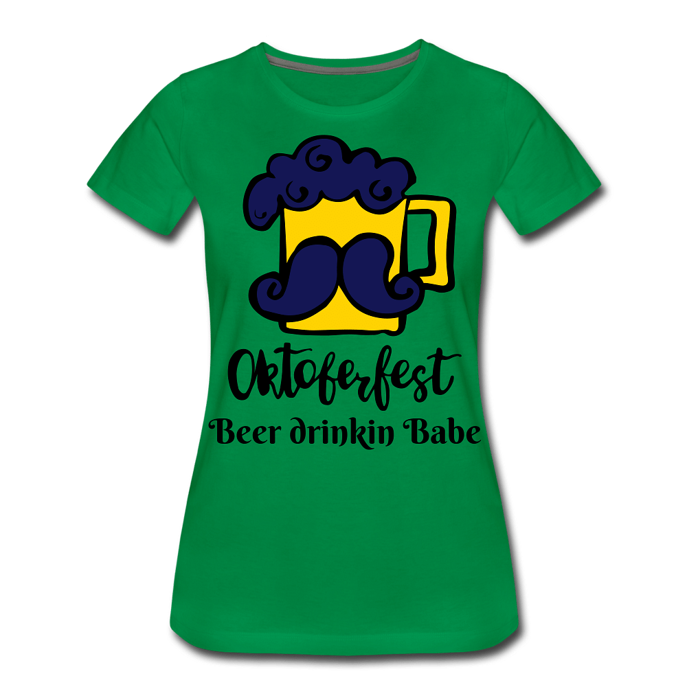 Beer drinkin babe - kelly green
