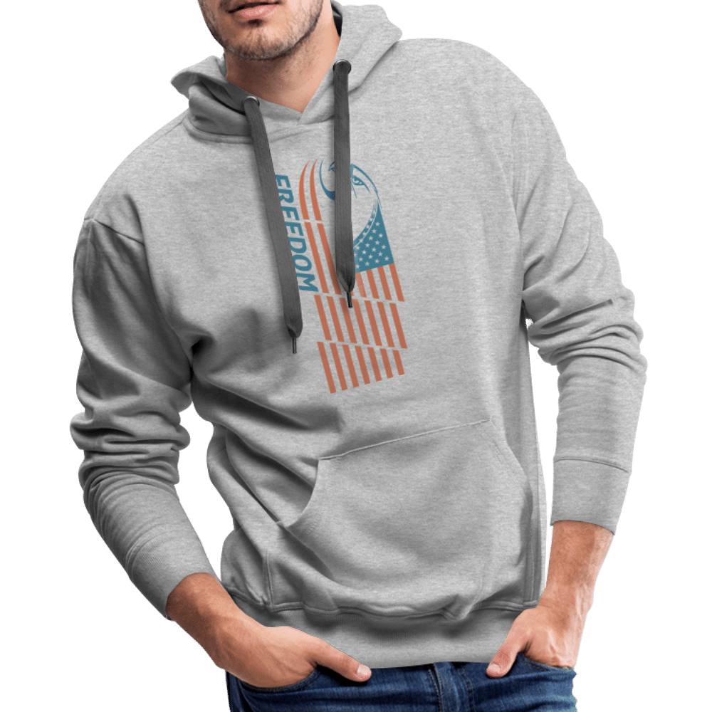 USA eagle - heather gray