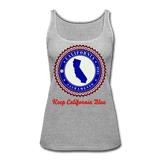 Keep California Blue - heather gray