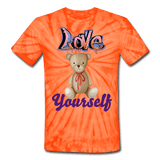 Love Yourself - spider orange