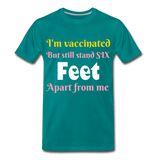 I'm vaccinated - teal