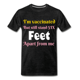 I'm vaccinated - charcoal gray