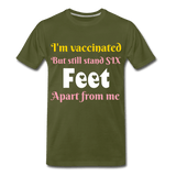 I'm vaccinated - olive green