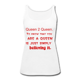 Queen 2 Queen - white
