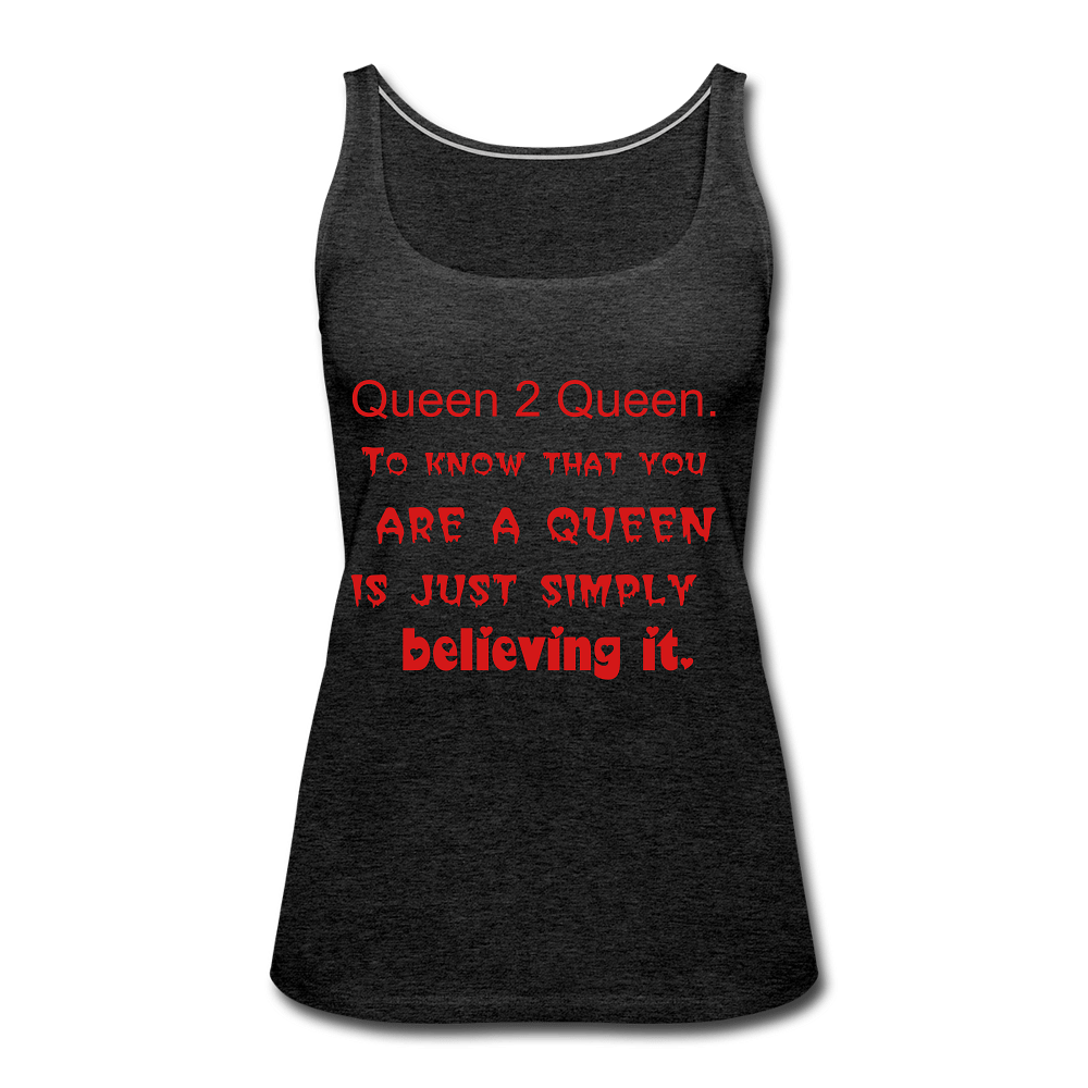 Queen 2 Queen - charcoal gray