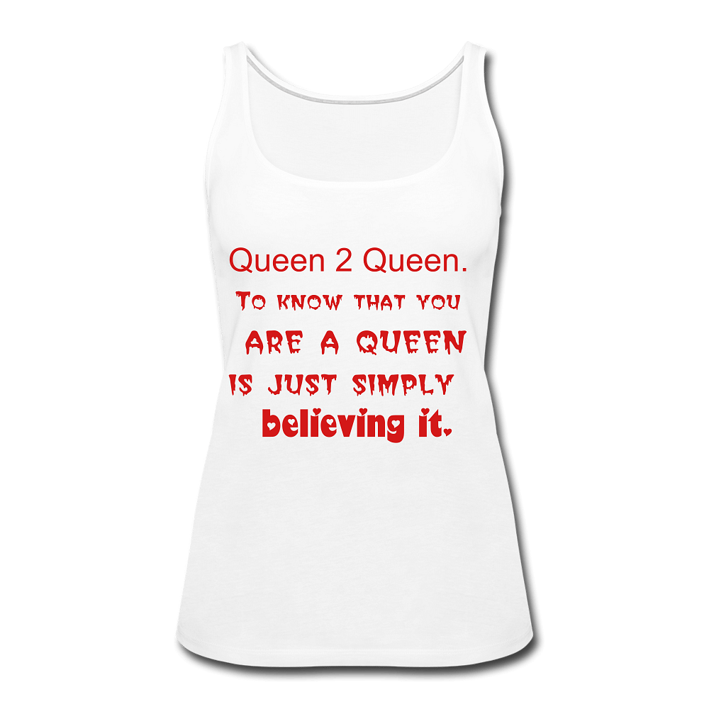 Queen 2 Queen - white