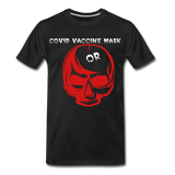 Covid Vaccine Mask or skull - black