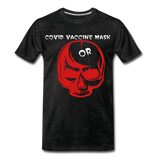 Covid Vaccine Mask or skull - charcoal gray