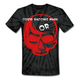 Covid Vaccine Mask or skull - spider black