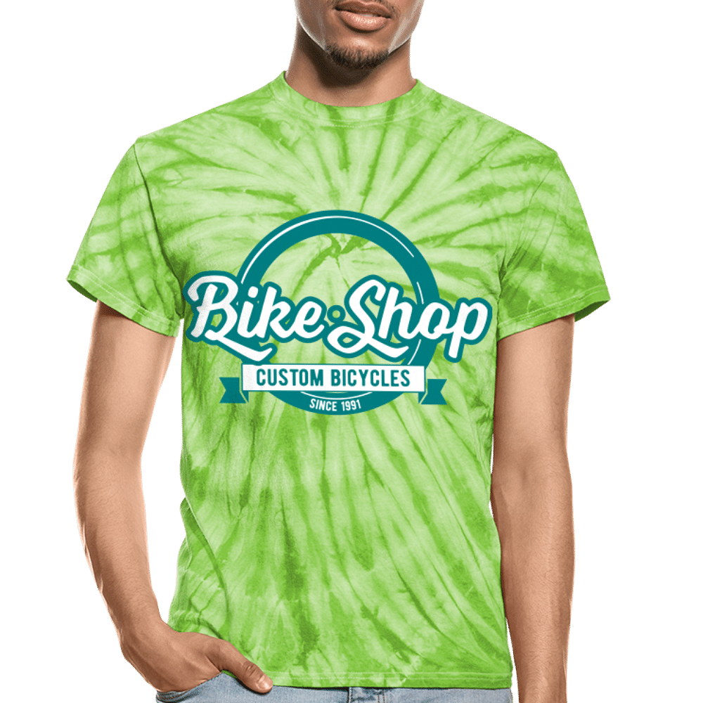 Bike Shop - spider lime green