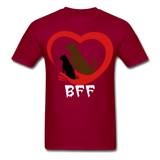 BFF - dark red