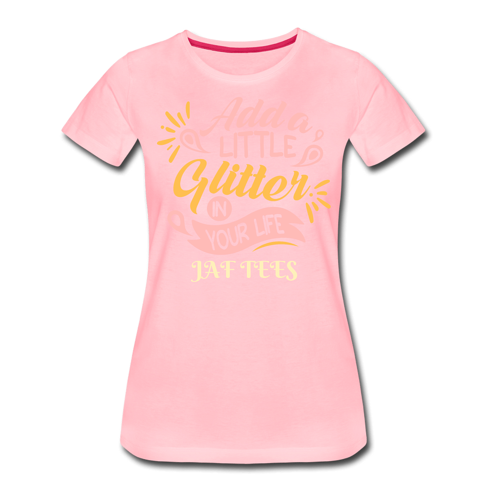 Add a little glitter in your life - pink