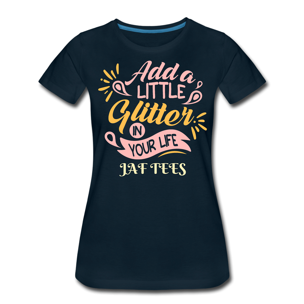 Add a little glitter in your life - deep navy